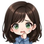 AIを学びたい初心者の女性 悩んでいる表情