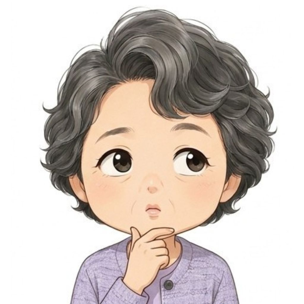 ChatGPTの活用方法を考えるシニア女性