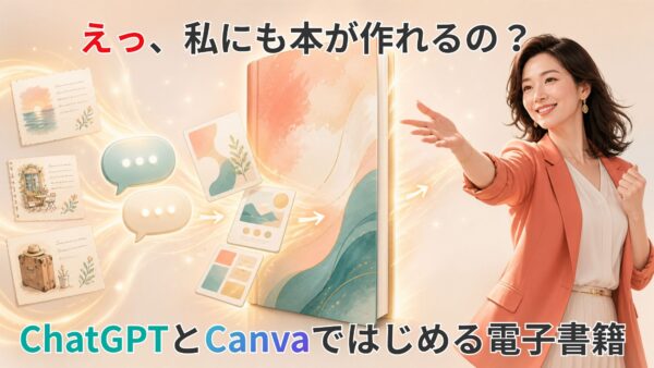 えっ、私にも本が作れるの？｜ChatGPTとCanvaではじめる電子書籍