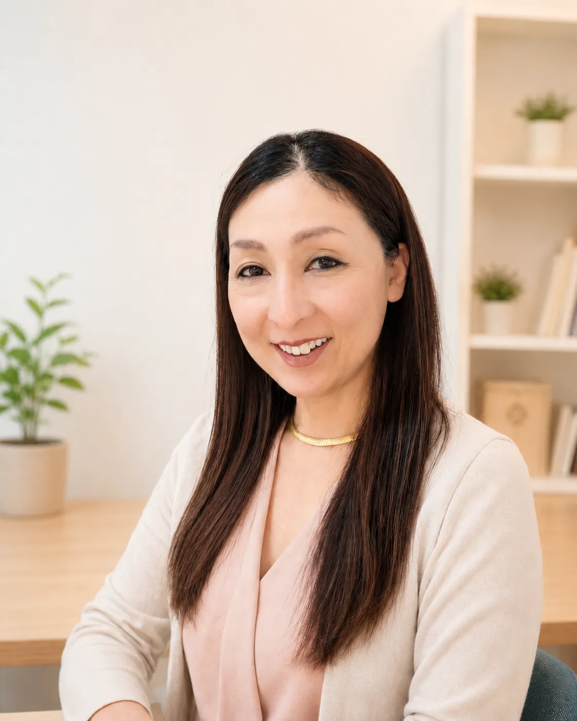 AIスクールの女性講師
